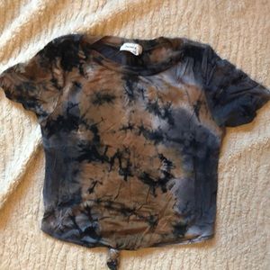 Tie dye crop top